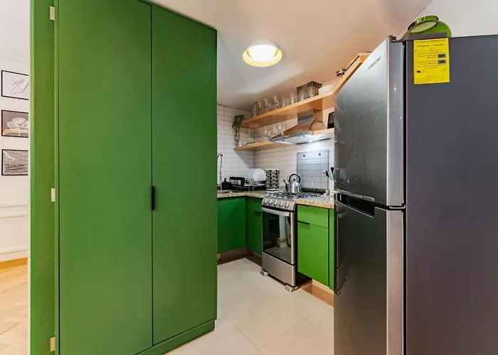 Apartment Polanco Gem With Balcony And Office Nook Mexico City