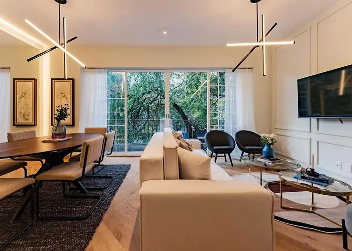 Apartment Polanco Gem With Balcony And Office Nook